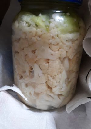 A picture of Fermented Cauliflower.