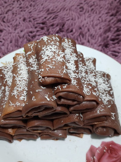 Foto resep Dadar gulung pisang coklat