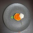 “Umbi bersatu: crispy basket, golden filling & white rose” 😆by Jesslyn Orlane