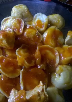 Una foto de Capelettini de ricotta masa económica