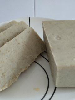 Una foto de Tofu de lentejas a mi manera🤔🤪😋