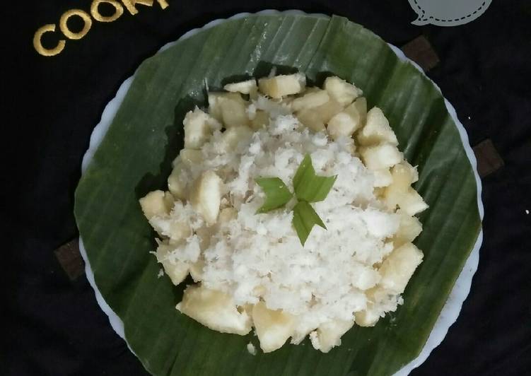 Bahan memasak Krawu Singkong yang Lezat
