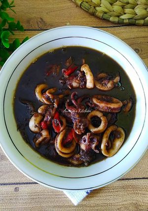 Foto resep Cumi Masak Hitam 🐙
