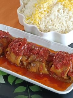 عکسی از دستور بقچه بادمجان