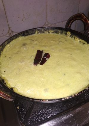 A picture of Ash gourd curry or majjige paldya!!.