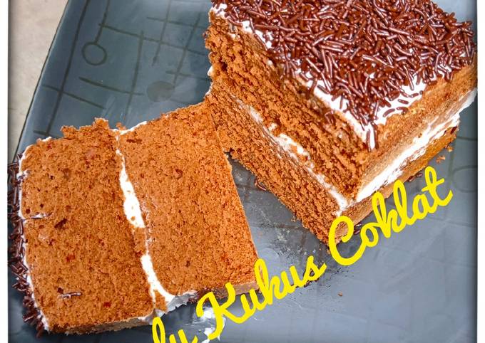 Bolu Kukus Coklat Lembut Tanpa DCC