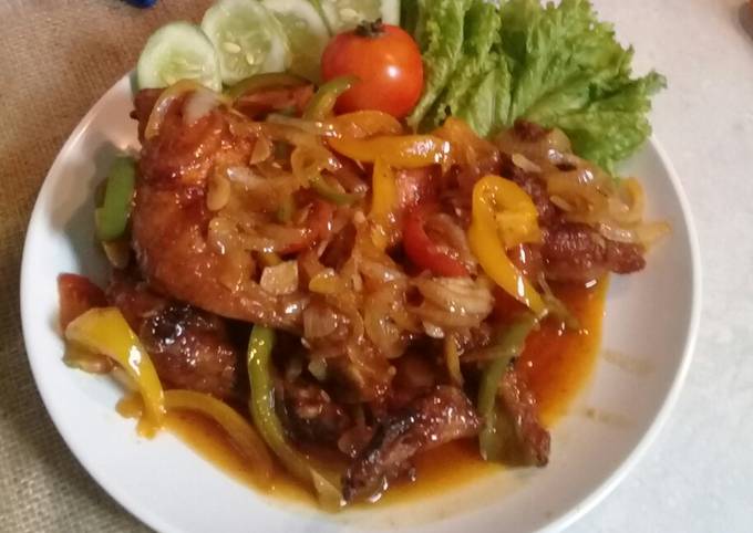 Langkah Mudah untuk Membuat Ayam goreng mentega #bandung_recookYeanniRahmat Anti Gagal