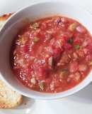 Pipirrana con atún