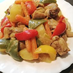 A picture of Chicken Curry.
