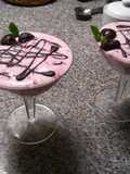 Mousse de frambuesas o frutillas