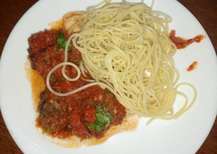 Recipe of Quick Meatballs in sauce