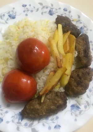 عکسی از دستور کباب خوشمزه محیا پز😋
