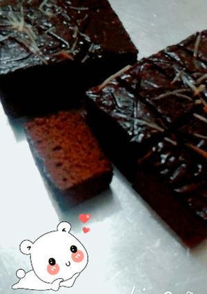 Foto resep Brownis kukus#BikinRamadanBerkesan#harike2