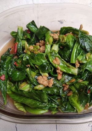 Foto resep Tumis cuciwis lada hitam with ayam giling, enak & mudah