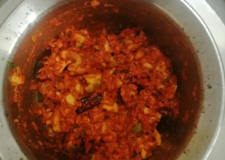 How to Prepare Quick Mango pickle