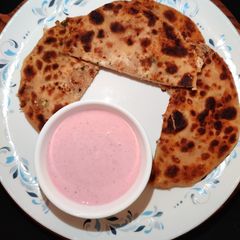 Paneer Paratha A picture of Paneer Paratha.