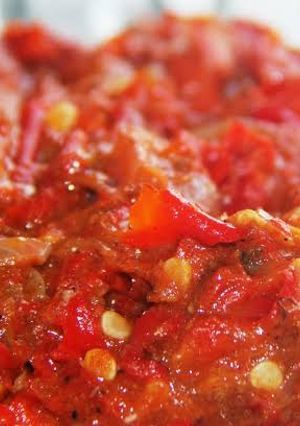 Foto resep Sambal Penyetan rumahan