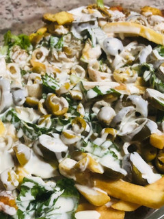 صورة لوصفة صينية بطاطا بصوص الشاورما