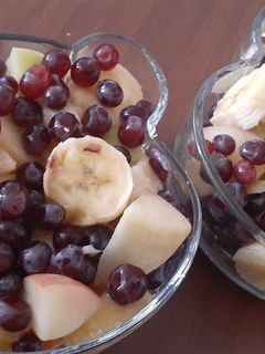 عکسی از دستور سالاد میوه 😋