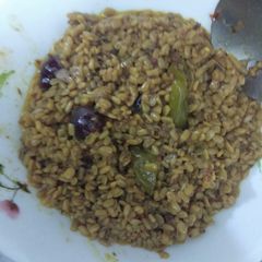 A picture of Dhabaa fry white mash dal.