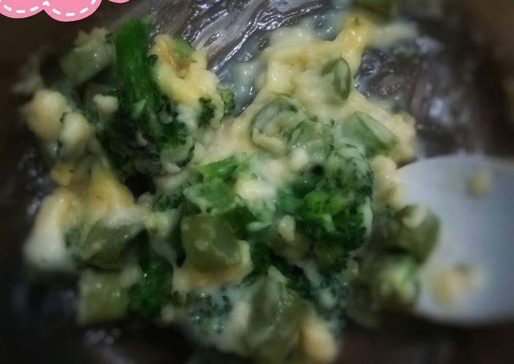 Resep Bake Broccoli chees yang Menggugah Selera