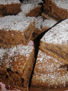 Una foto de Torta de chocolate en licuadora