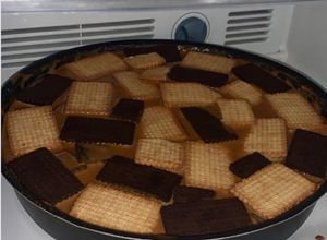 Una foto de Chocotorta helada