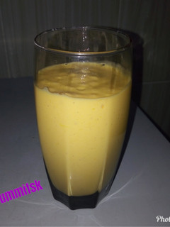 A picture of Mango lassi.