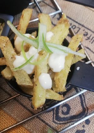 A picture of Masala fries.