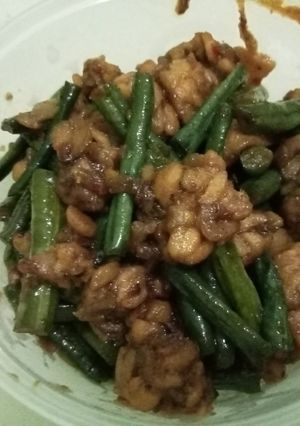 Foto resep Oseng Tempe Kacang Panjang