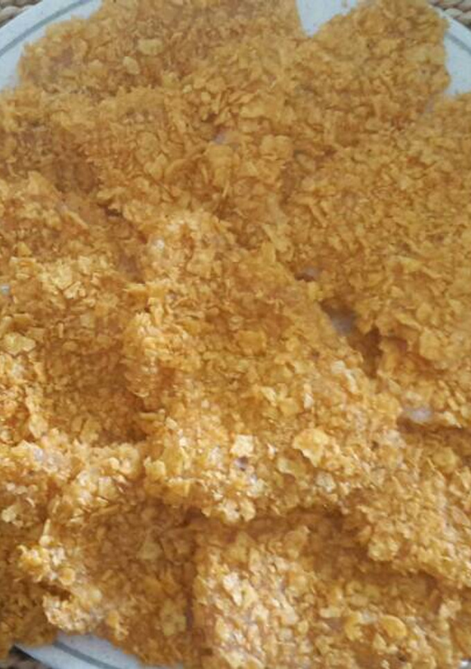 Una foto de Pechuga de pollo con doritos