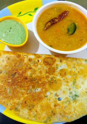 A picture of Rava Dosa.