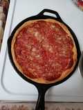 Chicago deep dish pizza