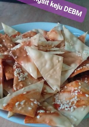 Foto resep Kripik Pangsit KW ala DEBM
