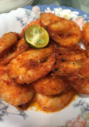Foto resep Udang Pedas Asam