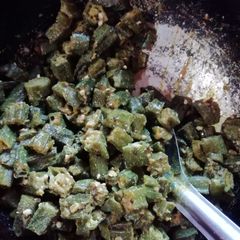 A picture of Bhindi masala.