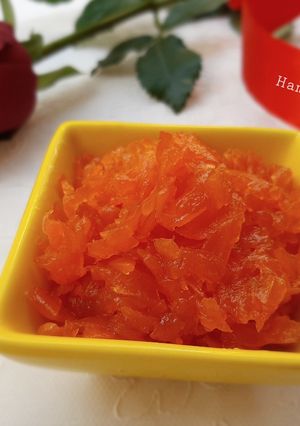 عکسی از دستور مربای هویج