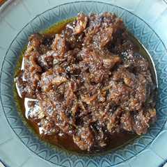รูปของ Ikan asin campur mangga muda