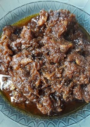 Foto resep Ikan asin campur mangga muda