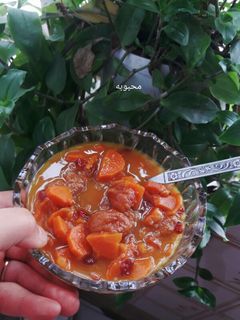 عکسی از دستور خورشت هویج آلو بدون گوشت 😊