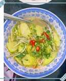 Canh chua cá diêu hồng