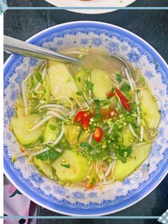 Hình của món Canh chua cá diêu hồng.
