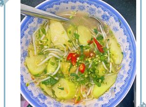 Hình của món Canh chua cá diêu hồng.