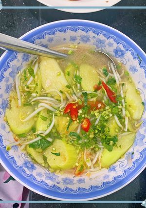 Hình của món Canh chua cá diêu hồng.