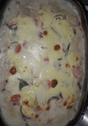 Una foto de Pejerrey a la bechamel