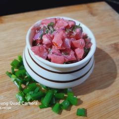 A picture of Mayonnaise salsa vegetables dip.