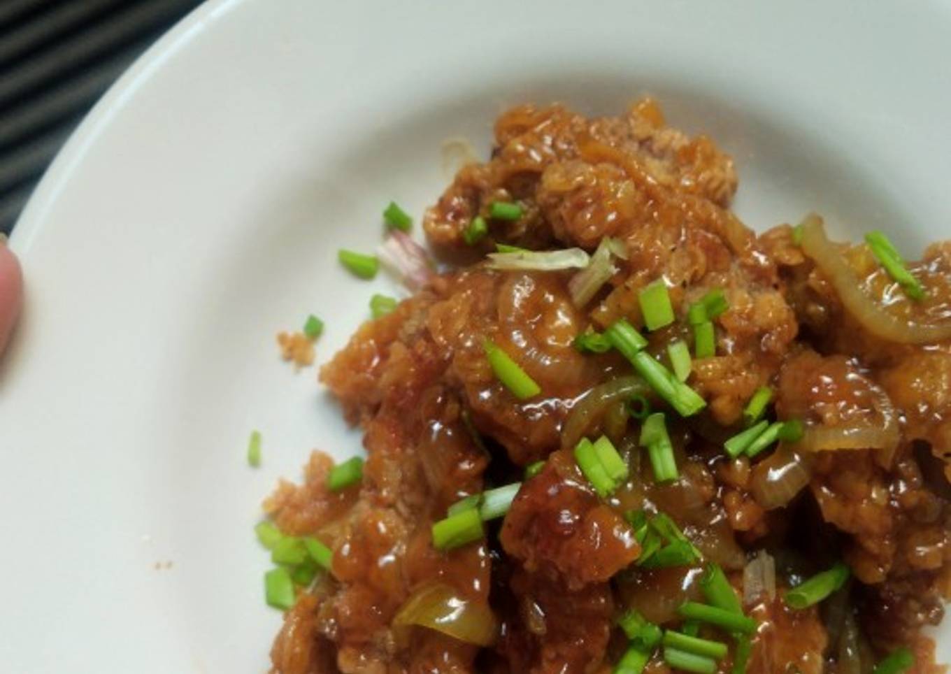 Daging Babi Saos Madu (Non Halal)