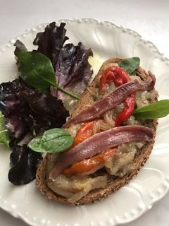 Una foto de Tostada con esgarrat