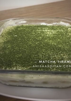 Foto resep Simple Matcha Tiramisu