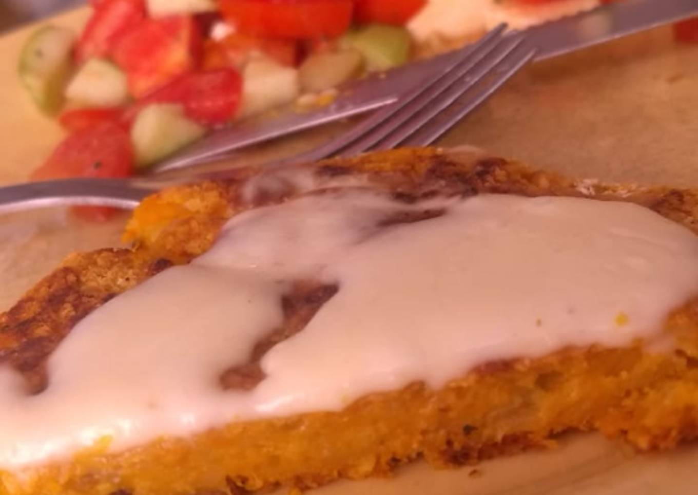 Hamburguesa de calabaza y zanahoria